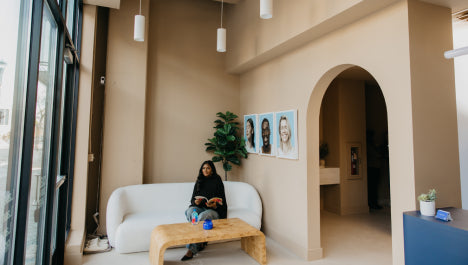 Cleo Atlanta location waiting room