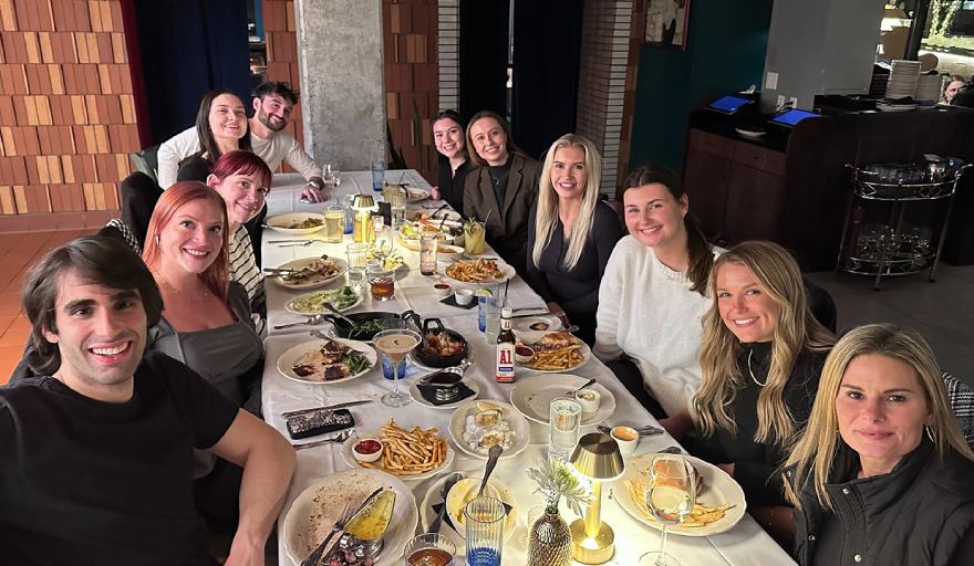 Cleo team dinner